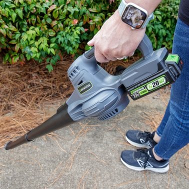 Genesis™ G20Max 130-MPH at 95-CFM 20-Volt Battery-Powered 2-Speed Blower/Sweeper