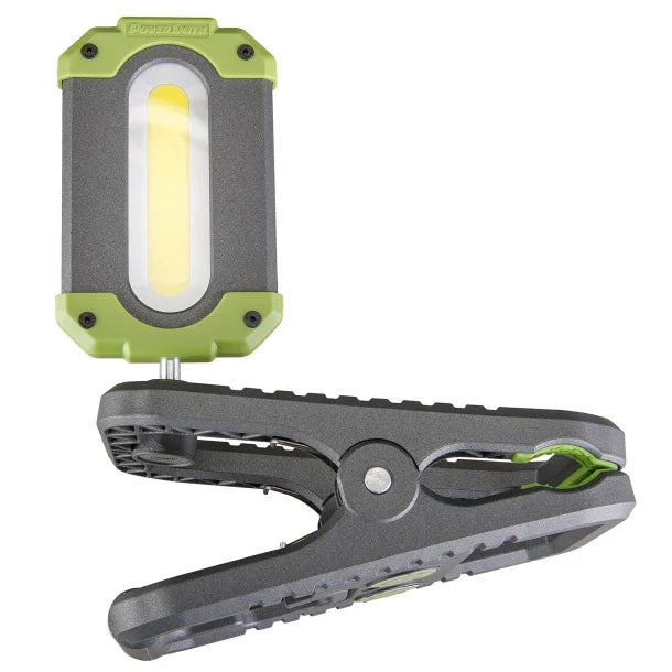 PowerSmith® 1,000-Lumen Rechargeable LED Clamp Light