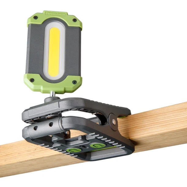 PowerSmith® 1,000-Lumen Rechargeable LED Clamp Light