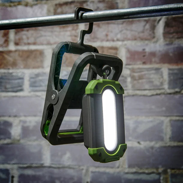 PowerSmith® 1,000-Lumen Rechargeable LED Clamp Light