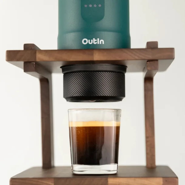 OutIn® Nano Portable Espresso Machine Basket Plus Accessory Kit