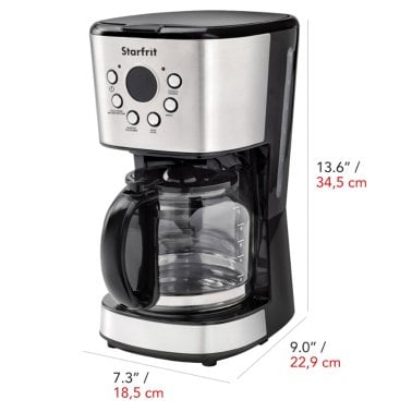 Starfrit® 900-Watt 12-Cup Drip Coffee Maker Machine