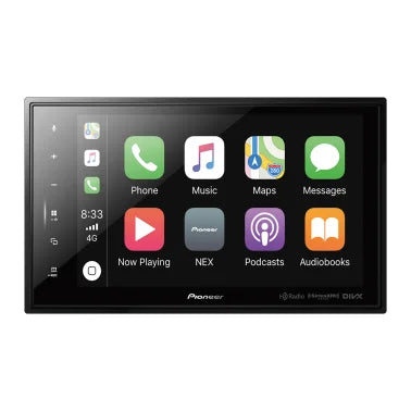 Pioneer® DMH-C5500NEX 8-In. Modular Car Stereo Head Unit with Bluetooth®, Alexa® Built-in, Apple CarPlay®/Android Auto™, HD Radio™, and SiriusXM® Ready