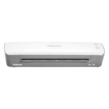 Fellowes® Ion™ 95 Personal Thermal Laminator with Pouch Starter Kit, 9.5 In., Gray/White