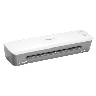 Fellowes® Ion™ 95 Personal Thermal Laminator with Pouch Starter Kit, 9.5 In., Gray/White