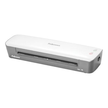 Fellowes® Ion™ 95 Personal Thermal Laminator with Pouch Starter Kit, 9.5 In., Gray/White