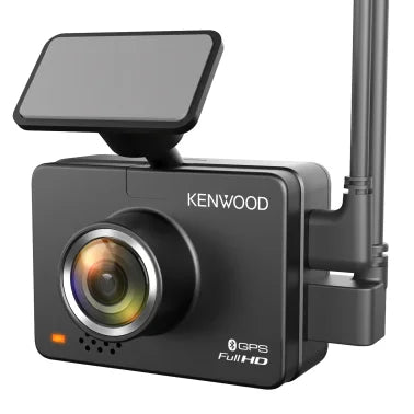 KENWOOD® DRV-A310W Front 1080p Compact Dash Cam with 2-In. Display and Built-in GPS for 12-/24-Volt Systems