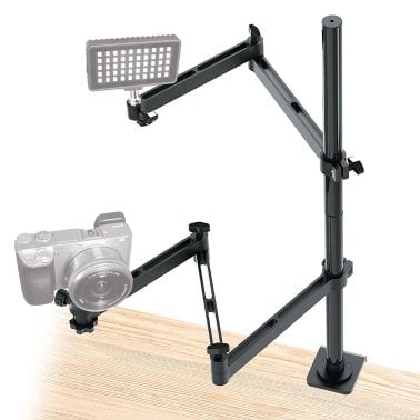 Bower® Camera Desk-Mount Stand, Black