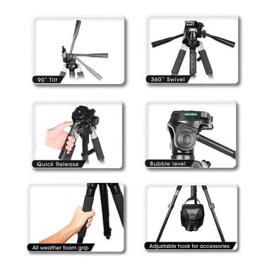 Bower® Heavy-Duty Series 72-In. Tripod, VT6800