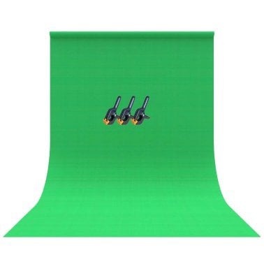 Bower® Green Screen Fabric Backdrop, 5 Ft. x 7 Ft.