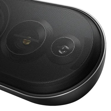 Pioneer® TS-X210 4-5/8-In. x 12-1/2-In. x 6-In. 100-Watt 3-Way Surface-Mount Bass Reflex Speakers Black, Max Power 2 Pack