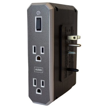 Austere® VII Series Power Wall Charger and 3,500-Joules Surge Protector, 4 AC Outlets and 3 OmniPort USB+PD Ports, 7S-PS4-US1