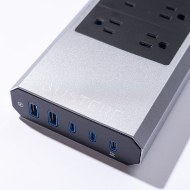 Austere® VII Series Power 4,000-Joules Surge Protector Power Strip with 5 OmniPort USB+PD Ports, 6-Ft. Cord (6 Outlet)