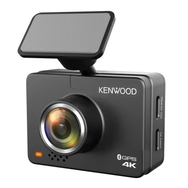 KENWOOD® DRV-A610WDP Front 4K and Rear 1440p Compact Dash Cams with 2-In. Display and Built-in GPS for 12-/24-Volt Systems