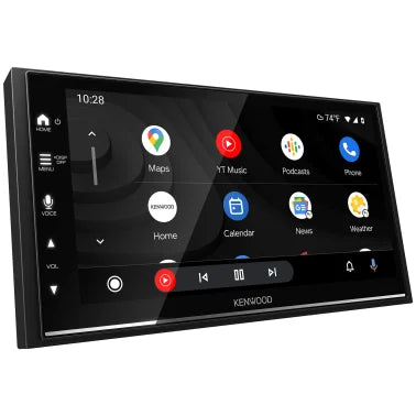 KENWOOD® DMX7709S 6.75-In. Car In-Dash Unit, Double-DIN Digital Receiver with HDMI®, WVGA Touch Screen, Android Auto™/Apple CarPlay®, and SiriusXM® Ready