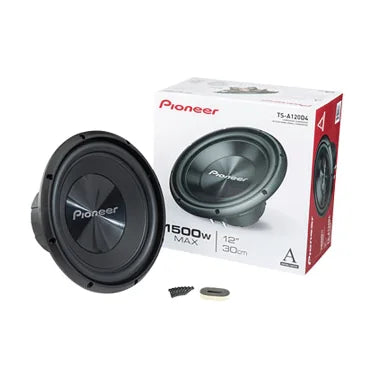 Pioneer® A Series TS-A120D4 12-In. 1,500-Watt-Max 4-Ohm Dual-Voice-Coil Subwoofer