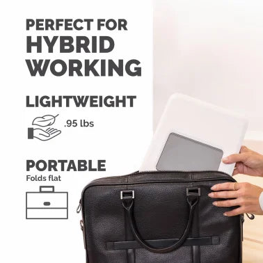 Fellowes® Breyta™ Ergonomic Laptop Riser Stand (White)