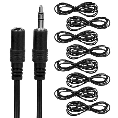 Digital Energy® 15-Ft. Extension Cables for Handheld Game Buzzer System, 8 Pack