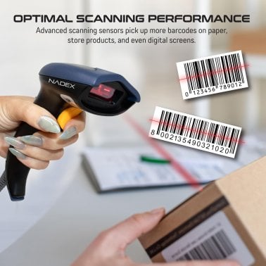 Nadex Coins™ Handheld Barcode Laser Scanner for Nadex Coins™ CR360/CR600 Cash Registers