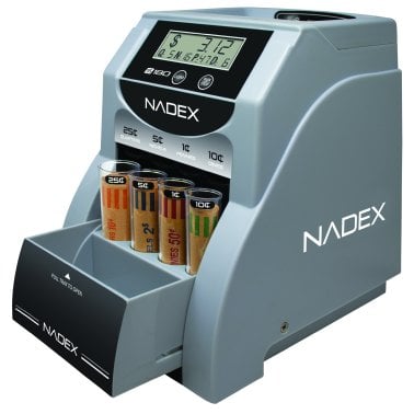 Nadex Coins™ S180 Digital Coin Counter, Sorter, and Wrapper