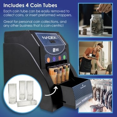 Nadex Coins™ Automatic Coin Sorter, S36