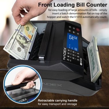 Nadex Coins™ V1010 Bill-Counting Machine