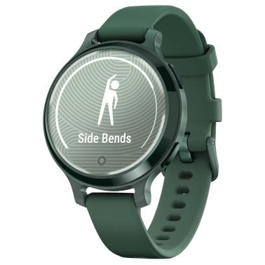 Garmin® Lily® 2 Active Health and Fitness GPS Smartwatch with Anodized Aluminum Bezel and Silicone Band (Jasper Green)