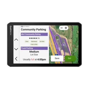 Garmin® dēzlCam™ OTR725 7-In. GPS Truck Navigator with Built-in Dash Cam