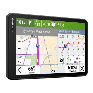 Garmin® dēzlCam™ OTR725 7-In. GPS Truck Navigator with Built-in Dash Cam