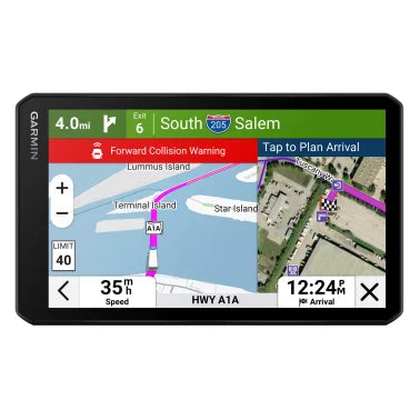 Garmin® dēzlCam™ OTR725 7-In. GPS Truck Navigator with Built-in Dash Cam