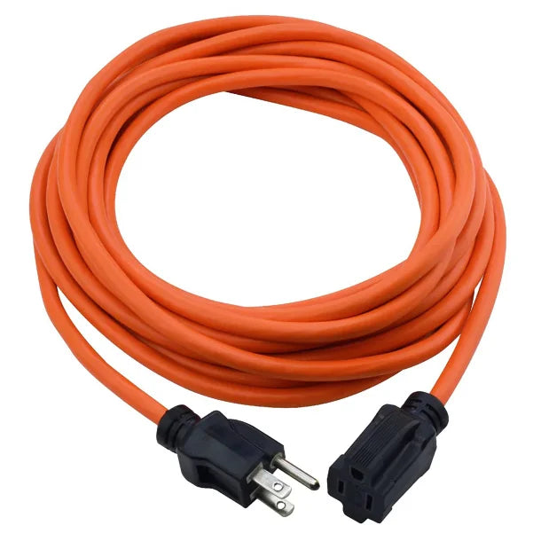 PRIME® 16/3 SJTW Outdoor Extension Cord, Orange, 25 Ft., EC501625