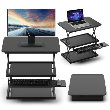 Uncaged Ergonomics® CHANGEdesk Adjustable Standing Desk Converter