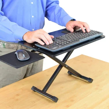 Uncaged Ergonomics® KT3 Computer Keyboard Riser Stand for Desk