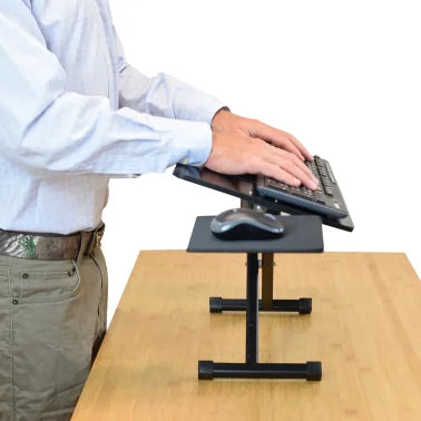 Uncaged Ergonomics® KT3 Computer Keyboard Riser Stand for Desk