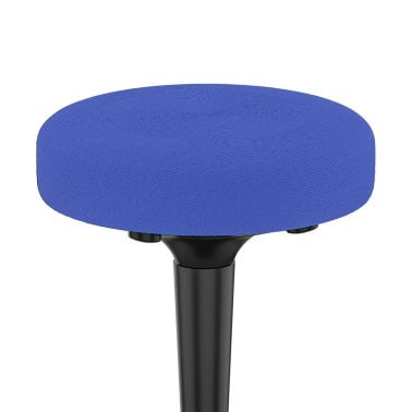 Uncaged Ergonomics® Wobble Stool® Adjustable-Height Standing Desk and Balance Stool (Blue)