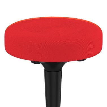 Uncaged Ergonomics® Wobble Stool® Adjustable-Height Standing Desk and Balance Stool (Red)