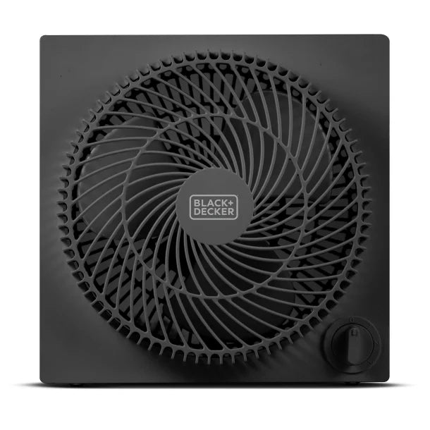 BLACK+DECKER™ BFB09W 9-In. 3-Speed Portable Frameless Mini Box Fan, White