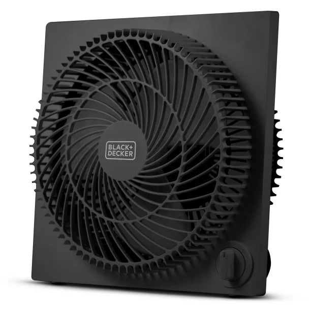 BLACK+DECKER™ BFB09W 9-In. 3-Speed Portable Frameless Mini Box Fan, White