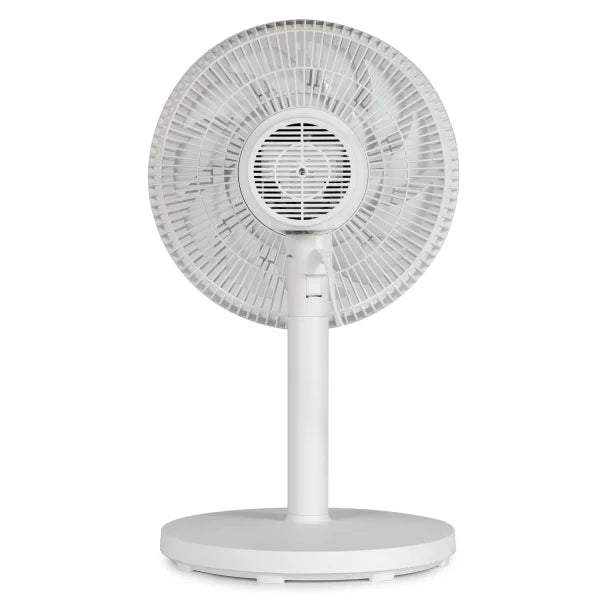 BLACK+DECKER™ BFDTD12VW 12-In. 3-Speed Oscillating Portable Dual-Blade Table Fan with Remote, White