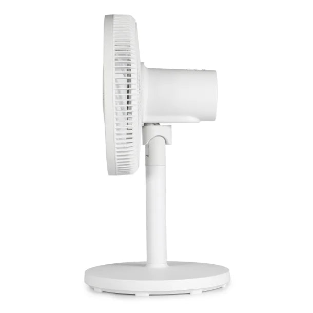 BLACK+DECKER™ BFDTD12VW 12-In. 3-Speed Oscillating Portable Dual-Blade Table Fan with Remote, White