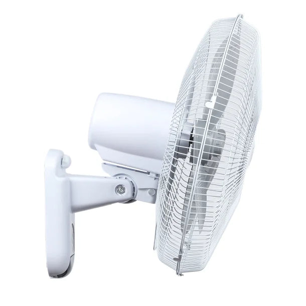 BLACK+DECKER™ BFWL16R 16-In. 3-Speed Oscillating Wall Fan with Remote, White