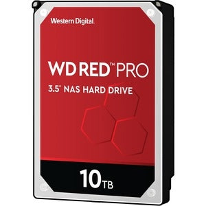 Western Digital Red Pro WD102KFBX 10 TB Hard Drive - 3.5" Internal - SATA (SATA/600) - Conventional Magnetic Recording (CMR) Method 