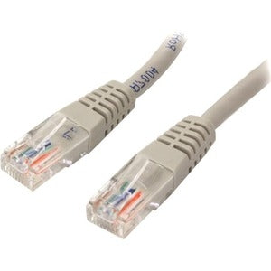 20 ft Gray Molded Cat5e UTP Patch Cable 