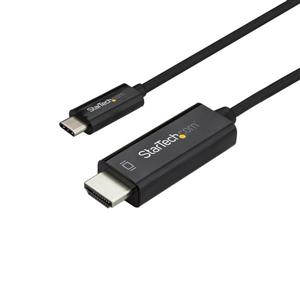 6ft (2m) USB C to HDMI Cable - 4K 60Hz USB Type C DP Alt Mode to HDMI 2.0 Video Display Adapter Cable - Works w/Thunderbolt 3