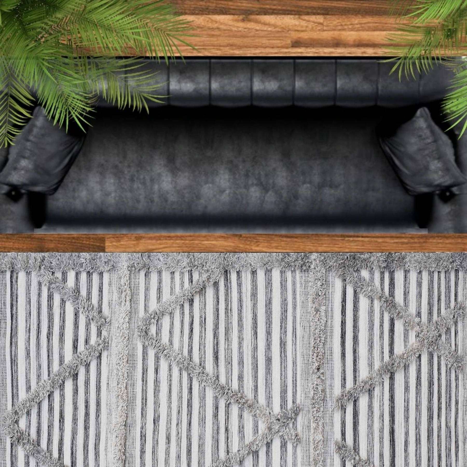 Sania Woven Wool 6X9 Rug 