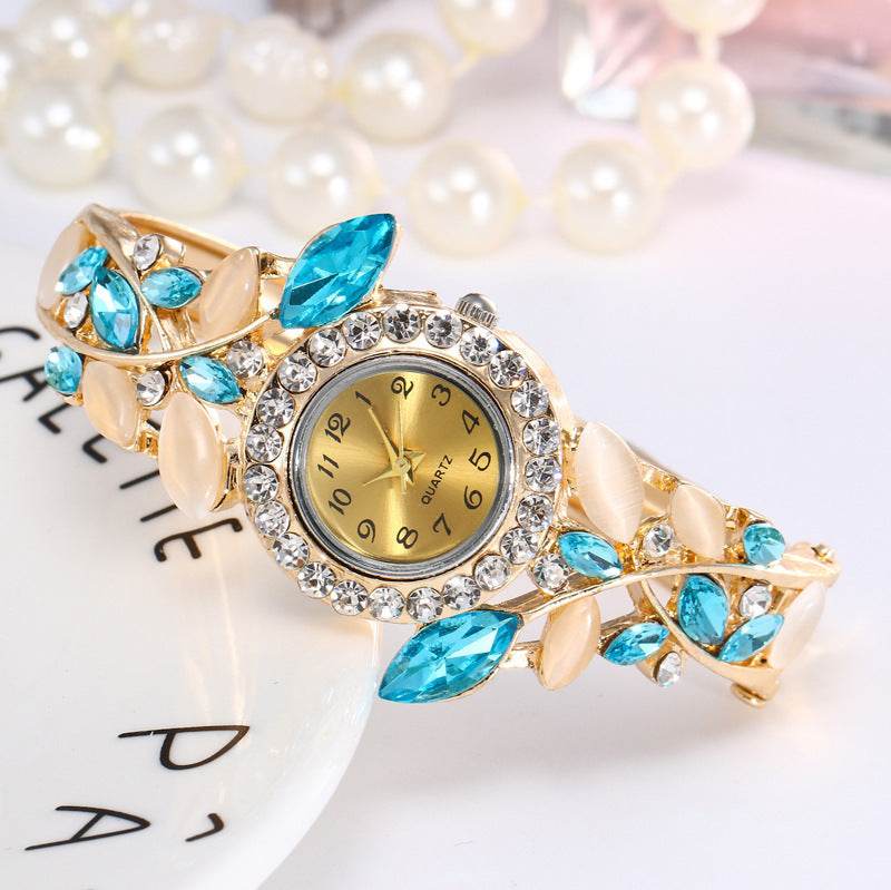 Diamond ladies fashion bracelet women watch 