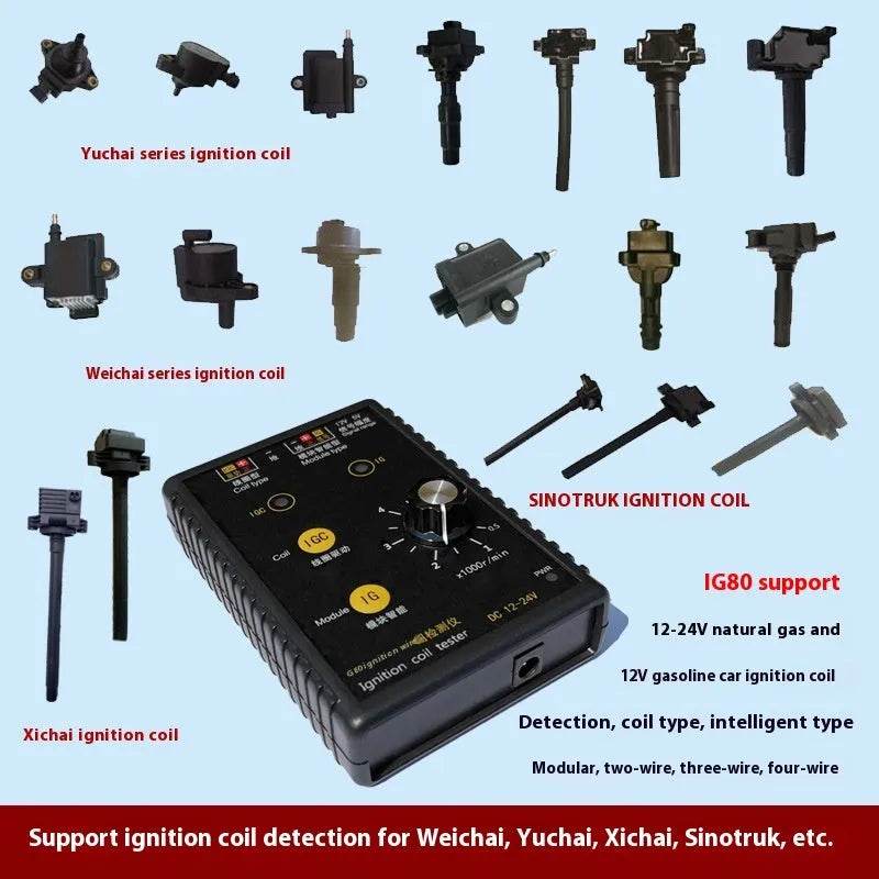 Automobile Car IG80 Ignition Coil Detector Natural Gas Gasoline Detection 