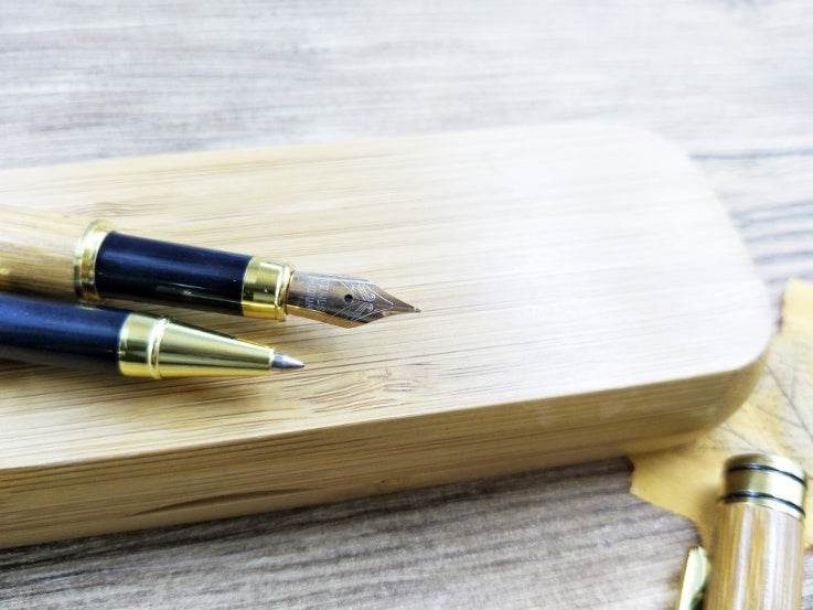 Bamboo Pen Bamboo Pen Pen Ball Pen Lettering Customer Gift Hard Pen Neutral Bamboo Pen 