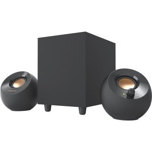 Creative Pebble Plus 2.1 Speaker System - 8 W RMS - Black 
