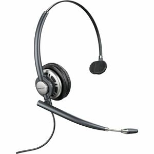 Poly EncorePro HW710 Ear Headset +Carry Case +Quick Disconnect TAA 